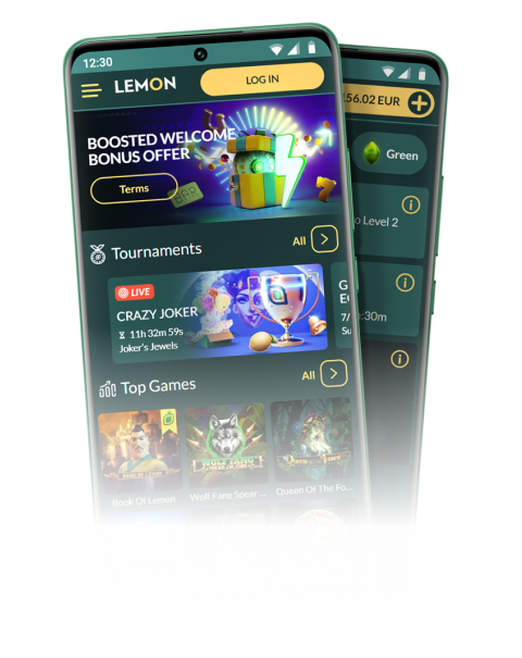 Aplikacja Lemon Casino iOS Android